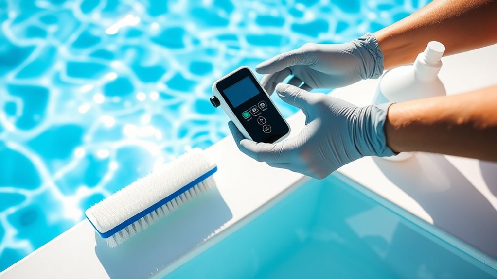 balance ph and chlorine