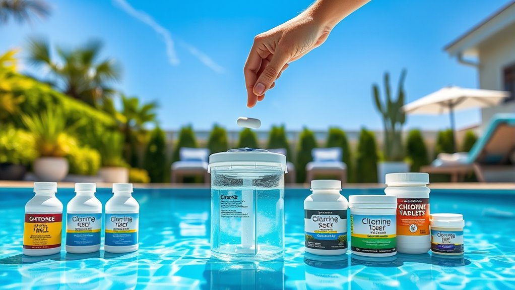 choose appropriate chlorine tablets