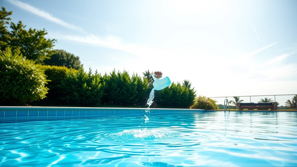 optimal pool shock timing