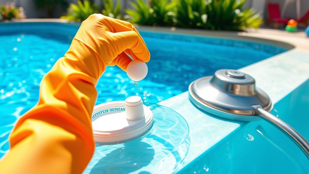 pool chlorine tablet instructions
