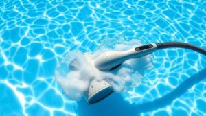 pool cloudy after cleaning