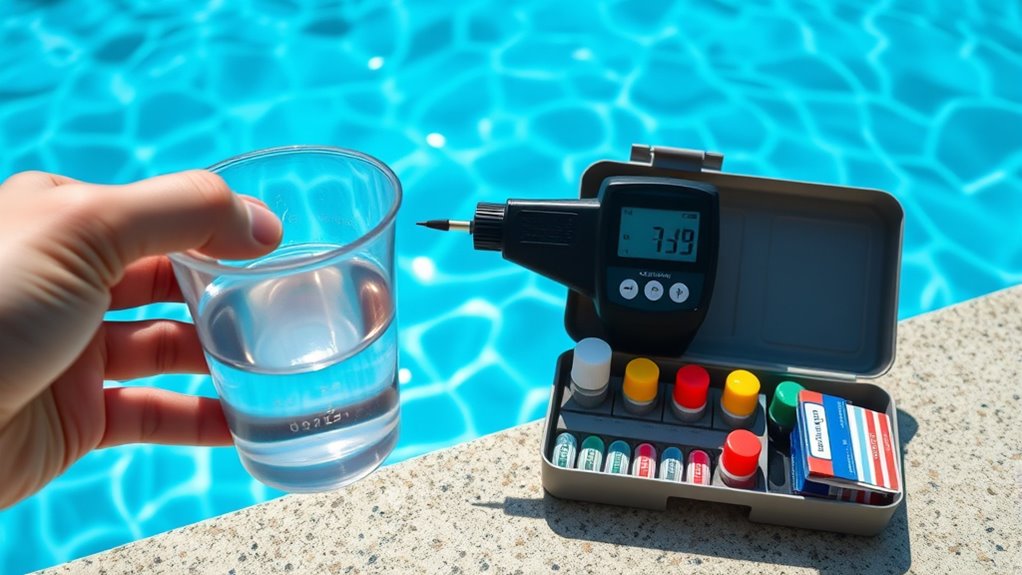 pool ph testing tools