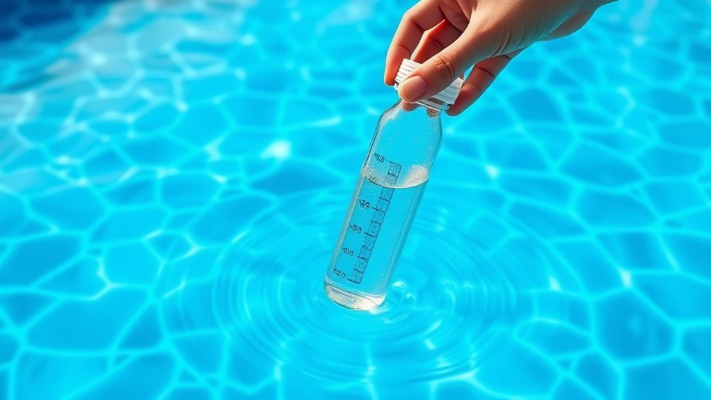 proper pool water sampling technique