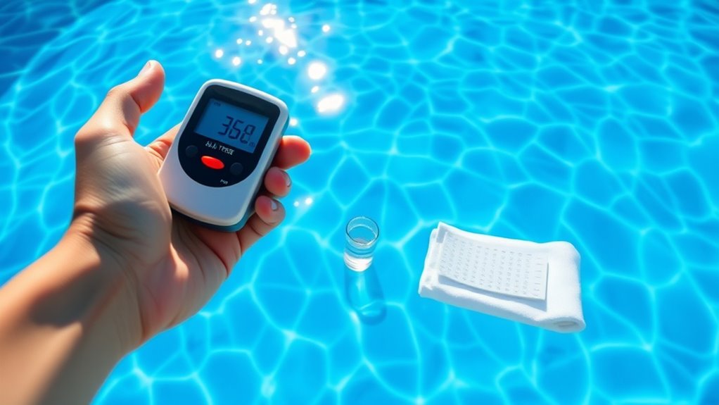 testing pool salt levels