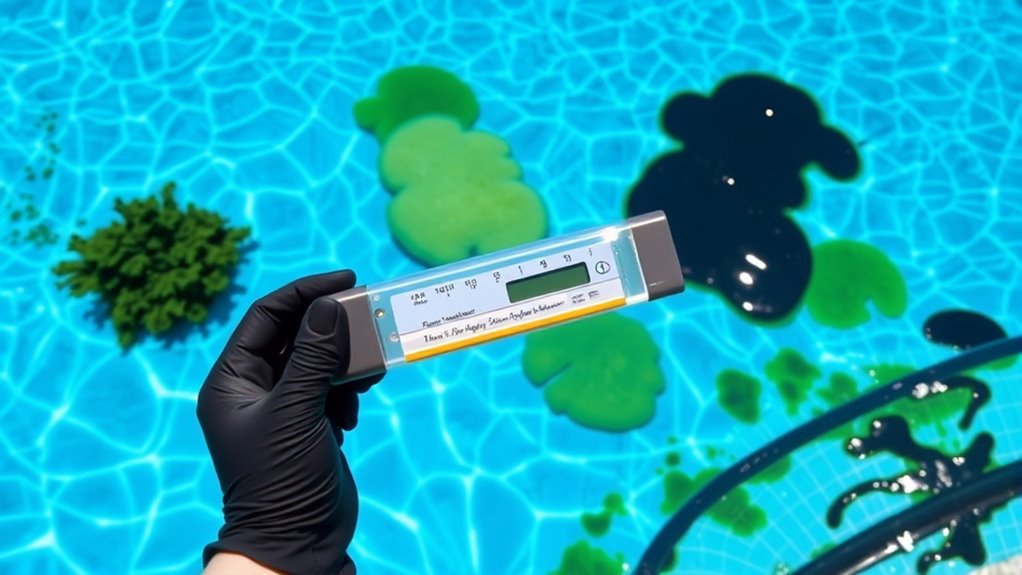 types of pool algae